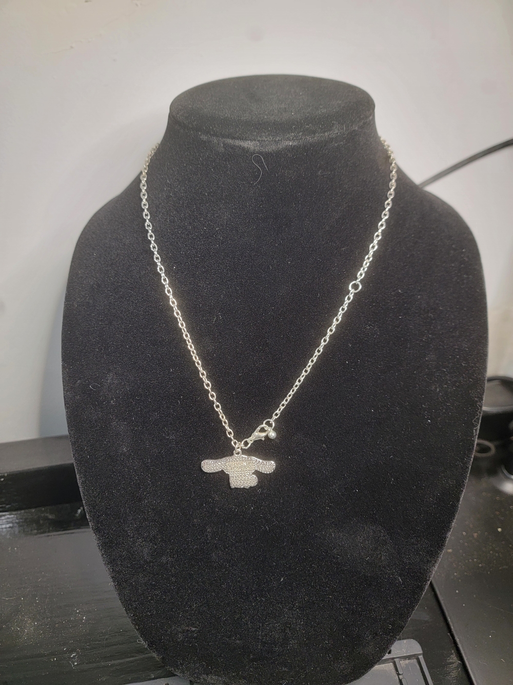 Silver Tone Pendant Necklace - Women's Jewelry